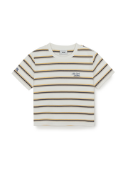 Women's Sportive Stripe Crop T-Shirts