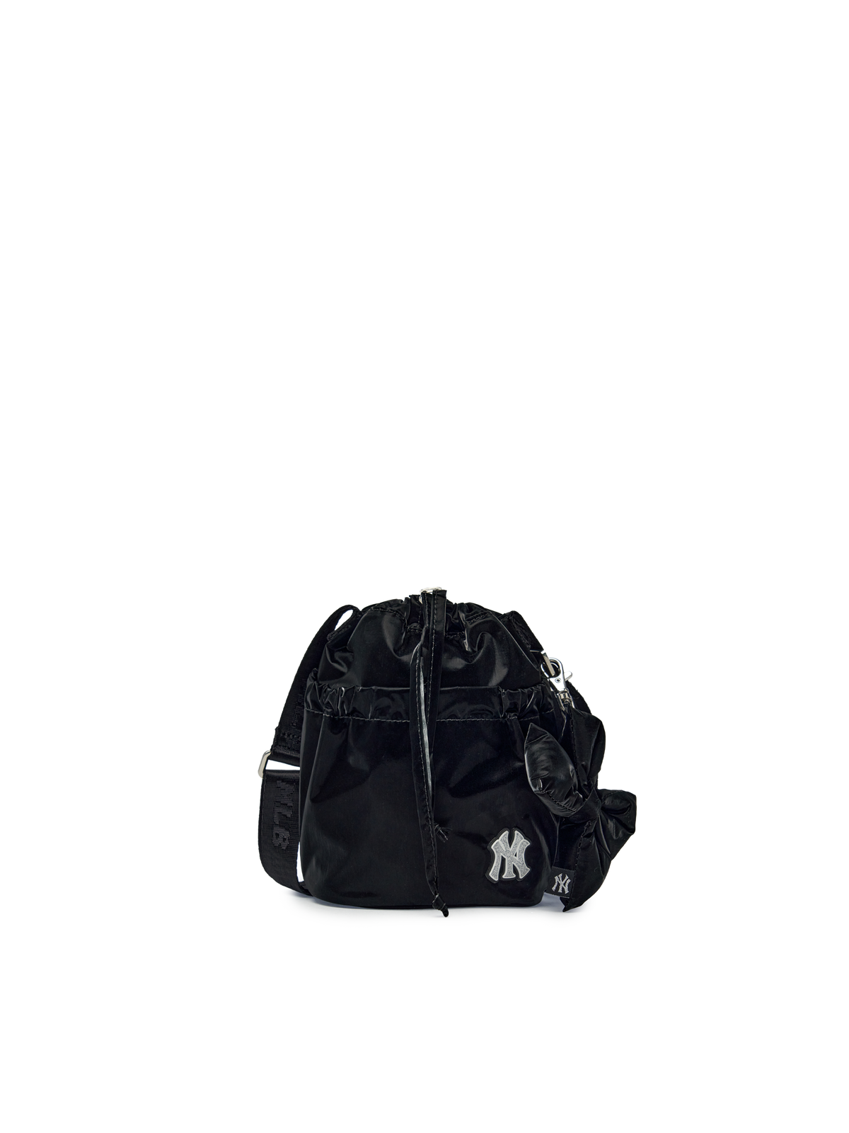 GLOSSY MINI BUCKET BAG