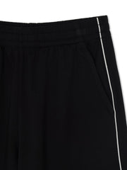 Basic Small Logo Cooling Double Knit Piping 9In Shorts