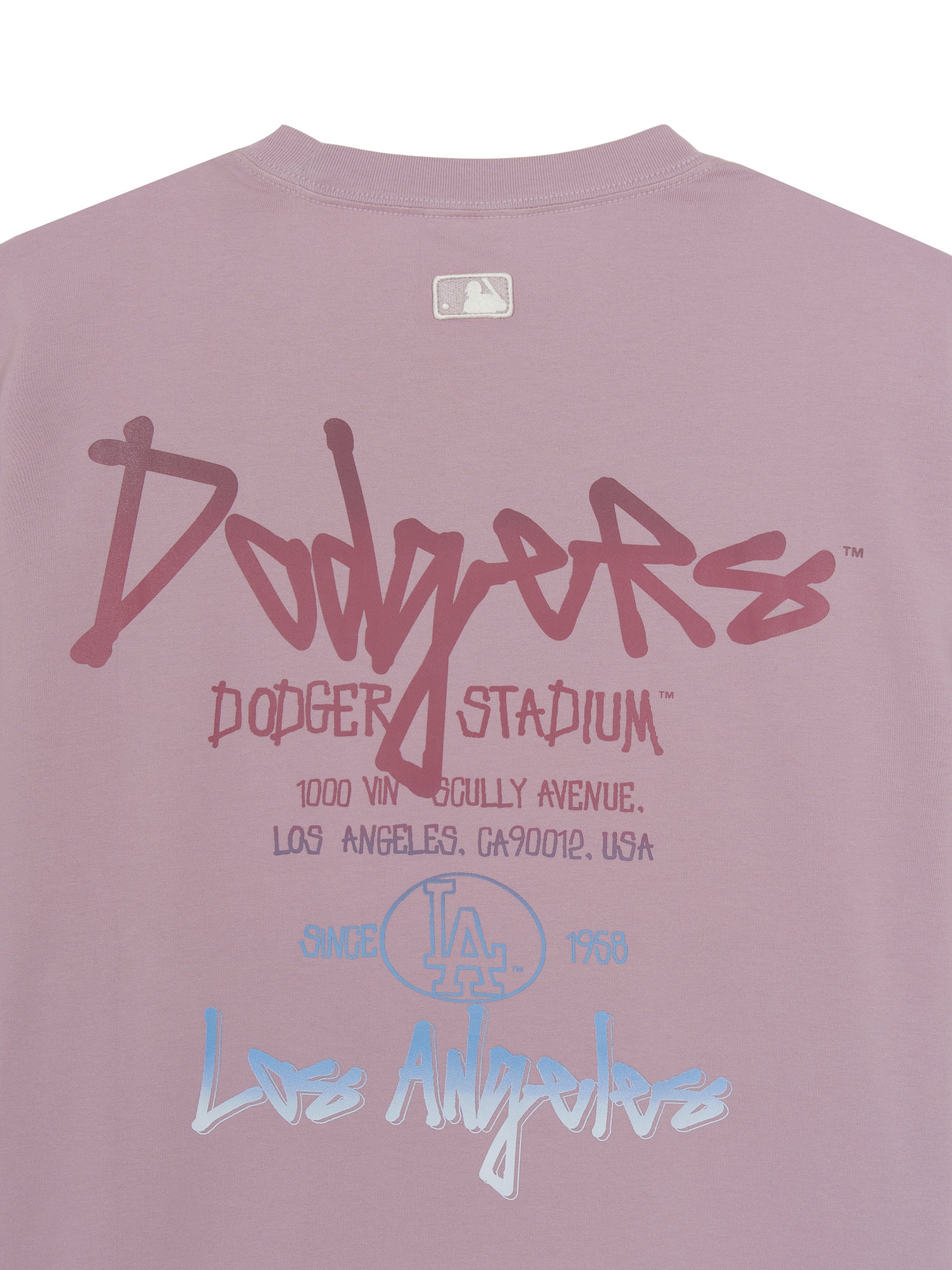 Basic Street Color Lettering Over Fit T-shirt