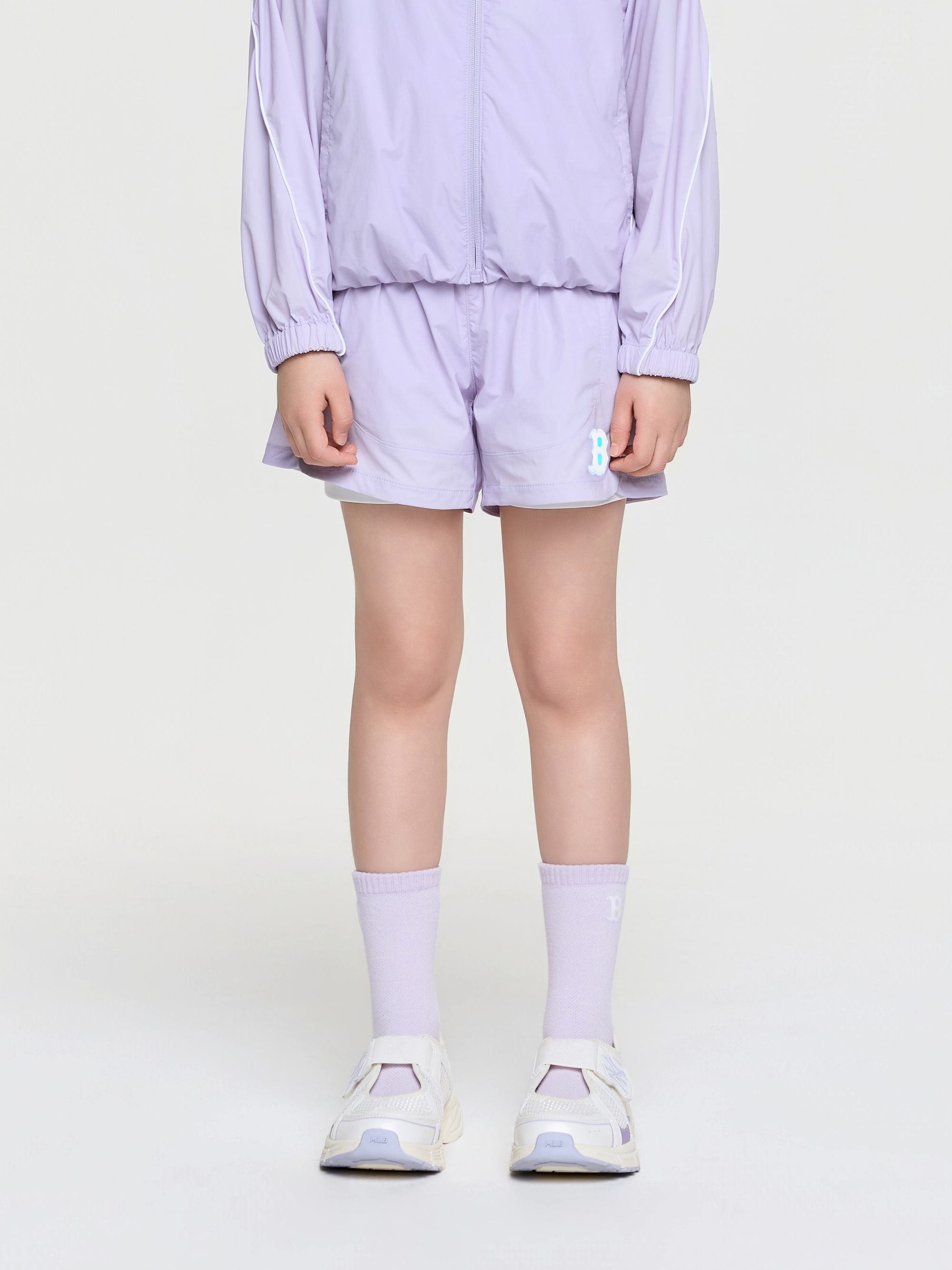 Girl's Athleisure Woven Shorts (Set)
