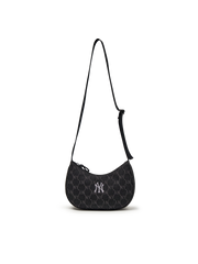 Dia Monogram Denim Jqd Hobo Bag