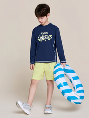 Street T-shirt Rashguard Board Shorts Set
