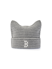 Summer Crochet Meowing Beanie