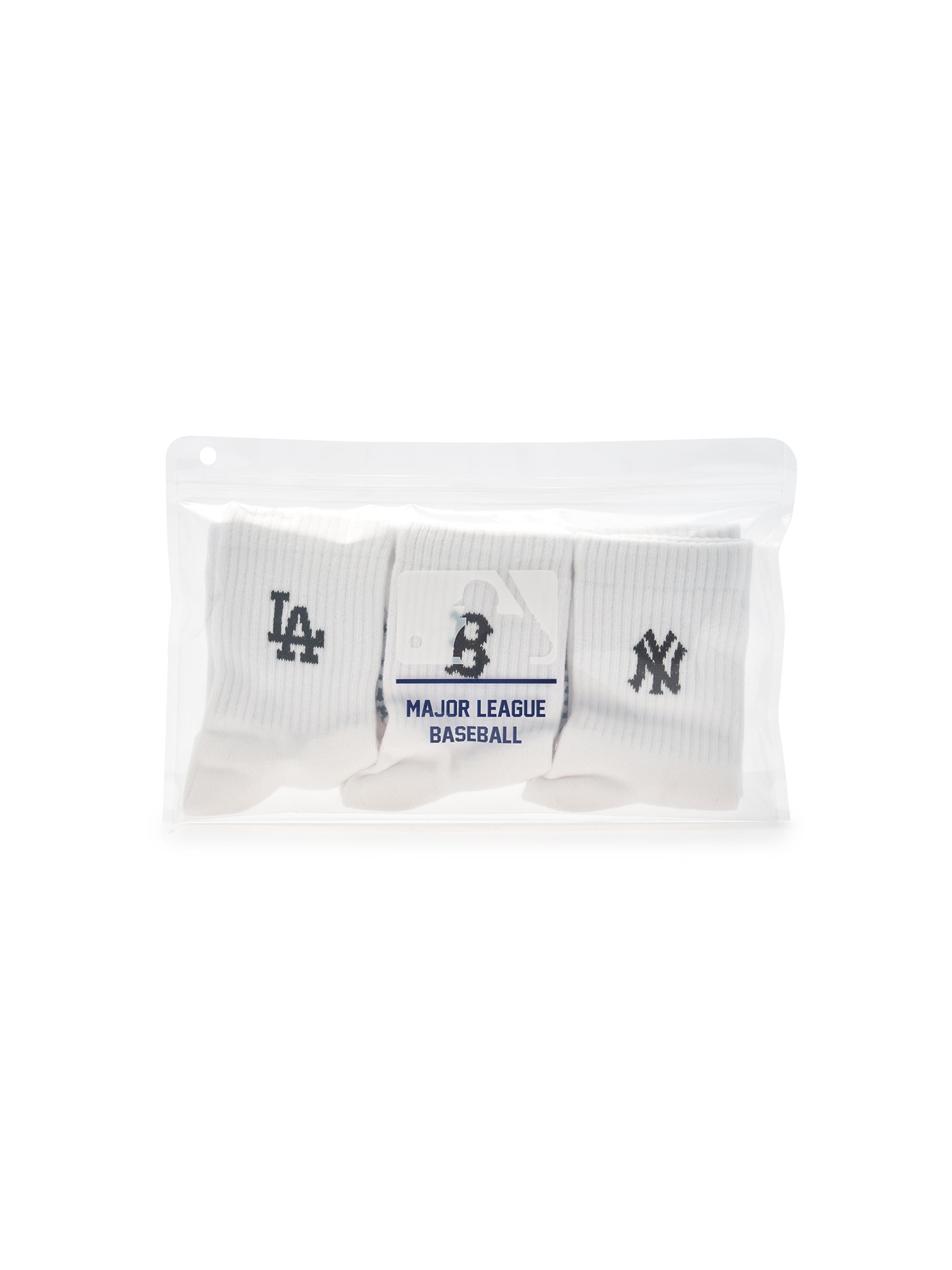 DAILY SMALL LOGO SOCKS 3PAIRS SET