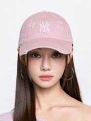 DAMAGE WASHING UNSTRUCTURED BALL CAP