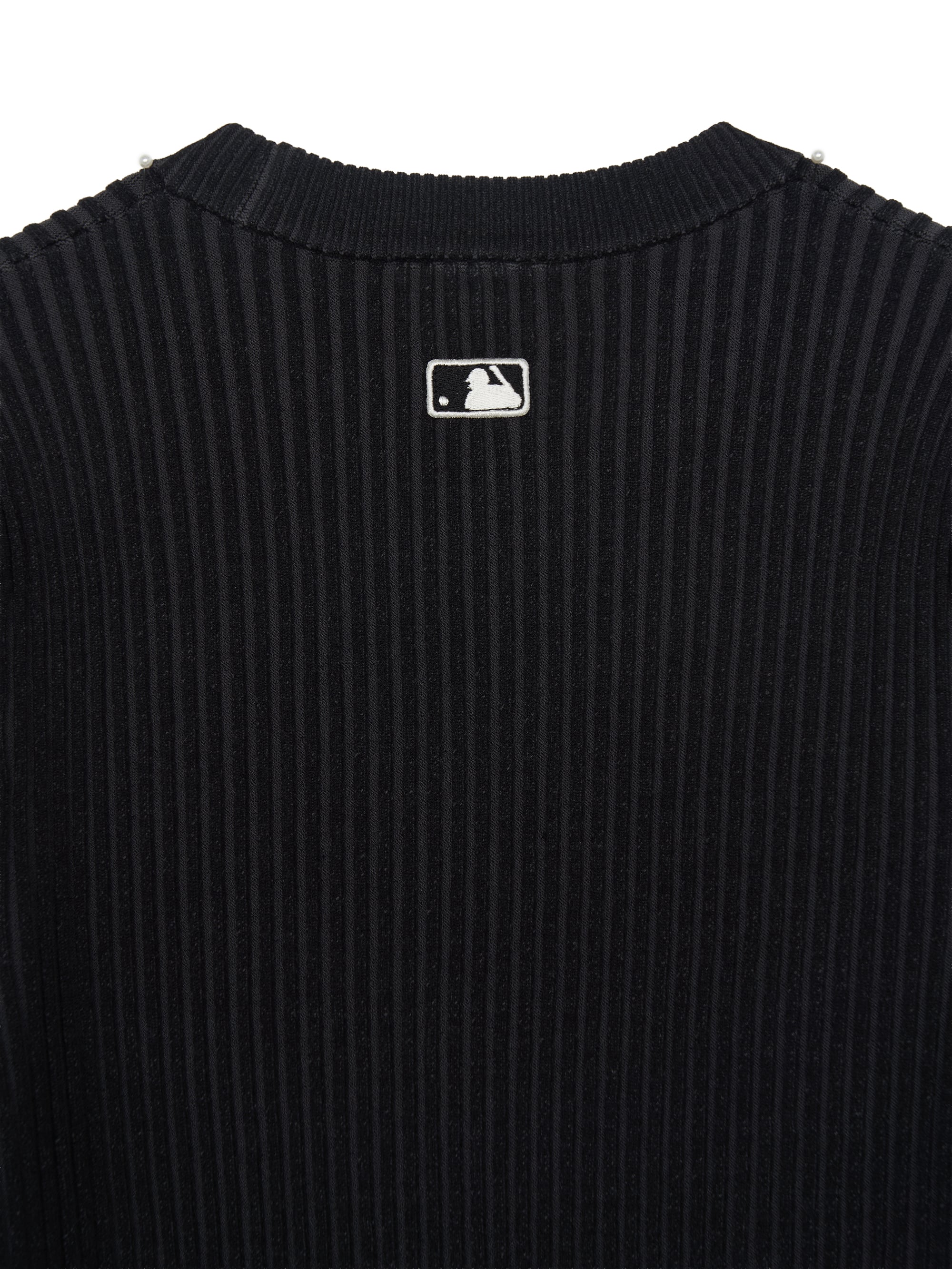 Women's Basic Street Ribbed Short Sleeve Knit Pullover