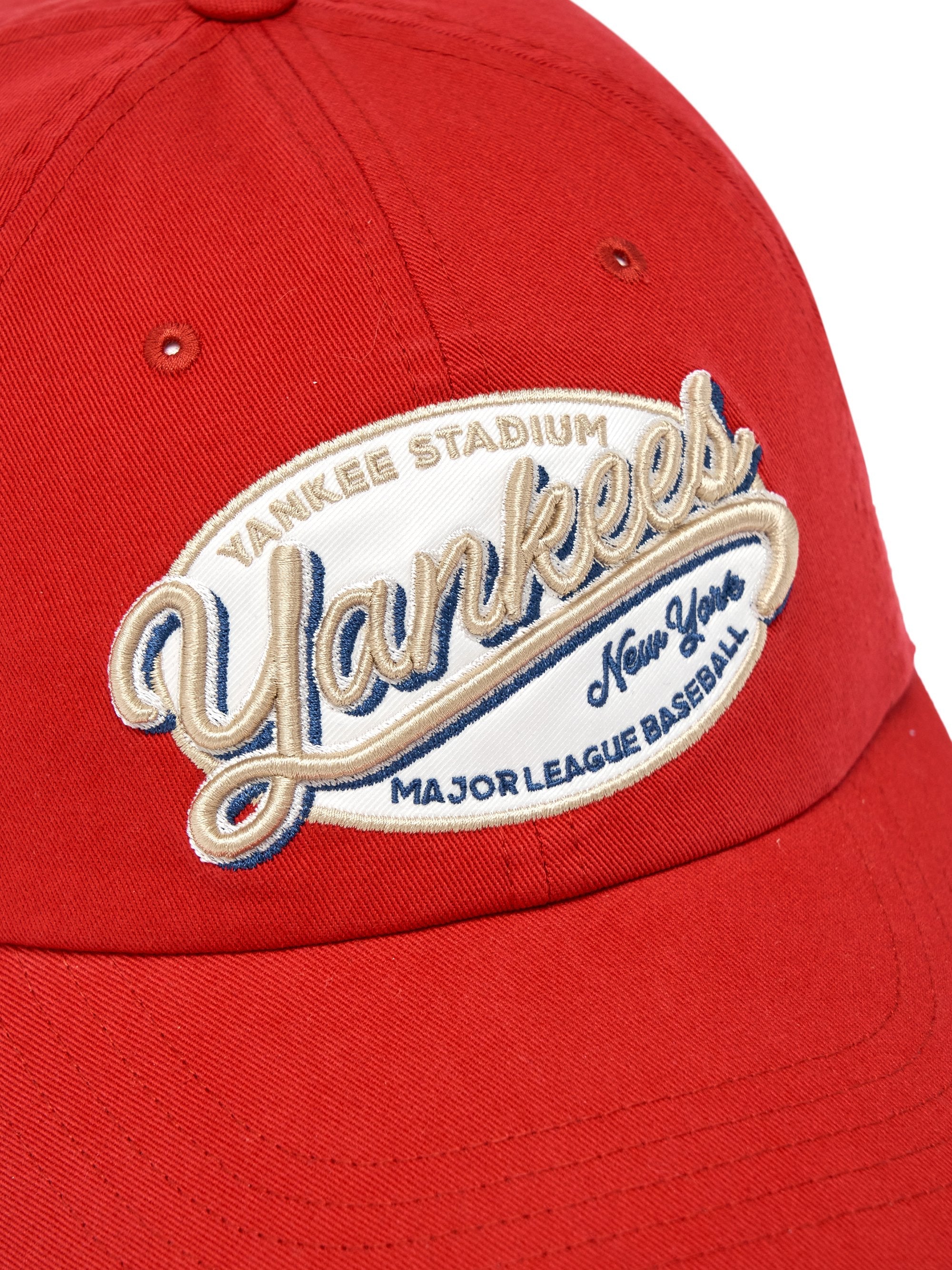 Street Oval Cursive Unstructured Ballcap
