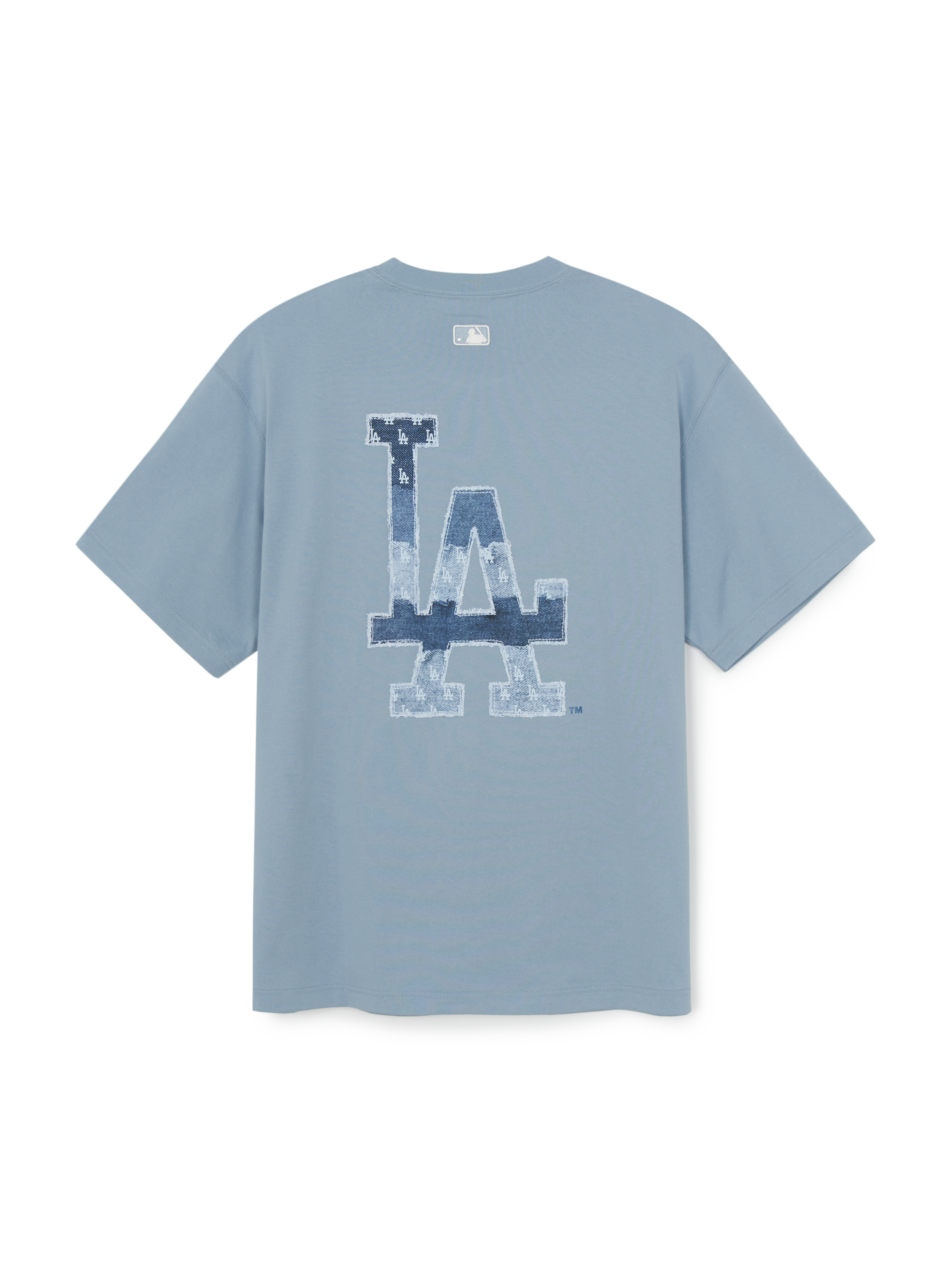 Vintage Denimlike Monogram Big Lux Over Fit T-shirt