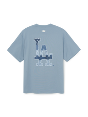 Vintage Denimlike Monogram Big Lux Over Fit T-shirt