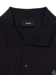 Dia Monogram Tonal Jacquard Polo T-Shirts