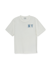 Monogram Denim Coopers Big Logo T-shirt