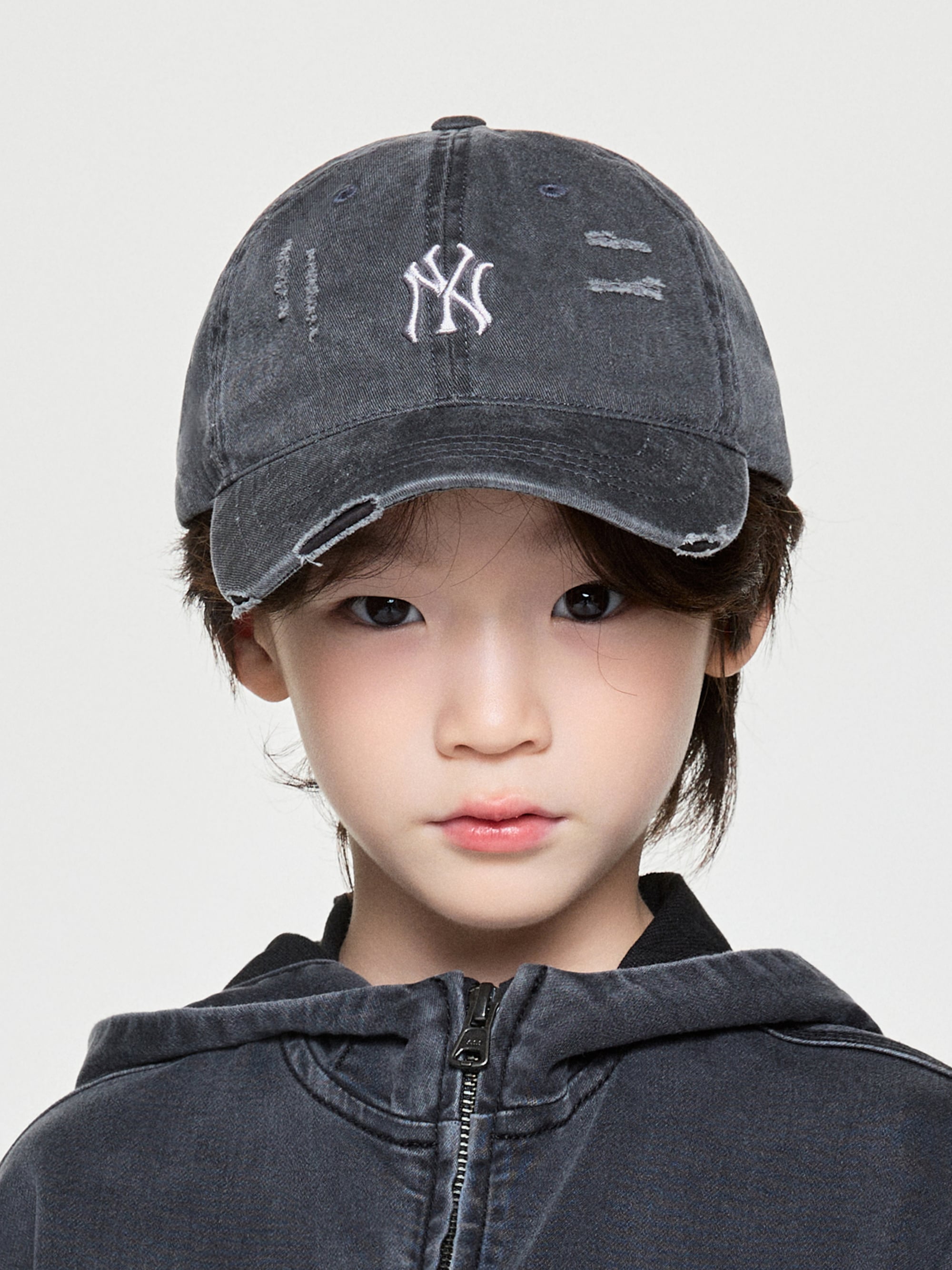 Pigment Damaged Washing Ballcap