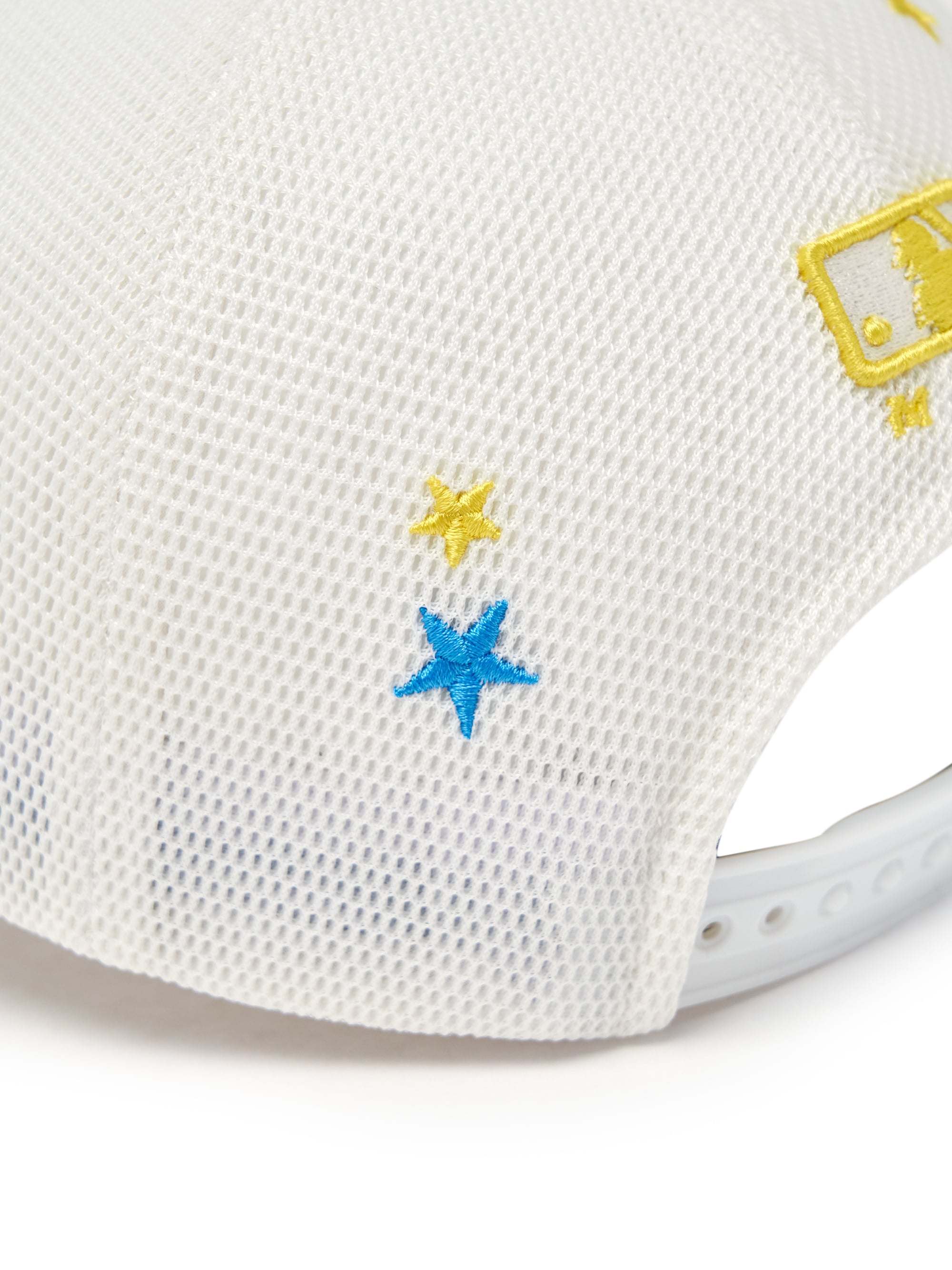 Mirror Brim Color Block All-Mesh Cap