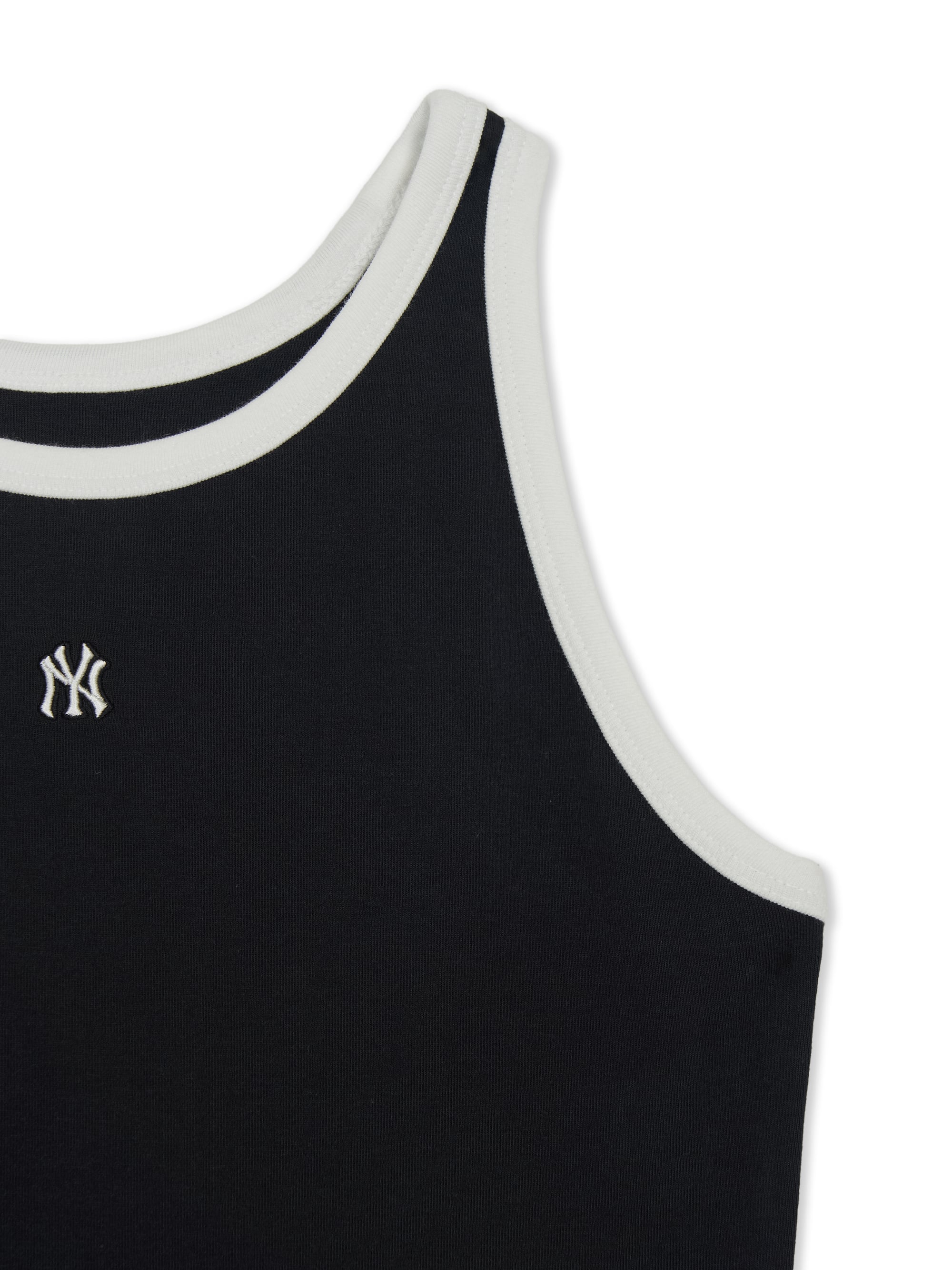 Women's Basic Ringer Ribbed Sleeveless Ops