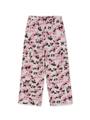 Women's Camo Low Rise Cotton Cargo Wide Pants