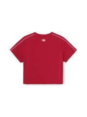 Women's Sportive Track Crop T-Shirts