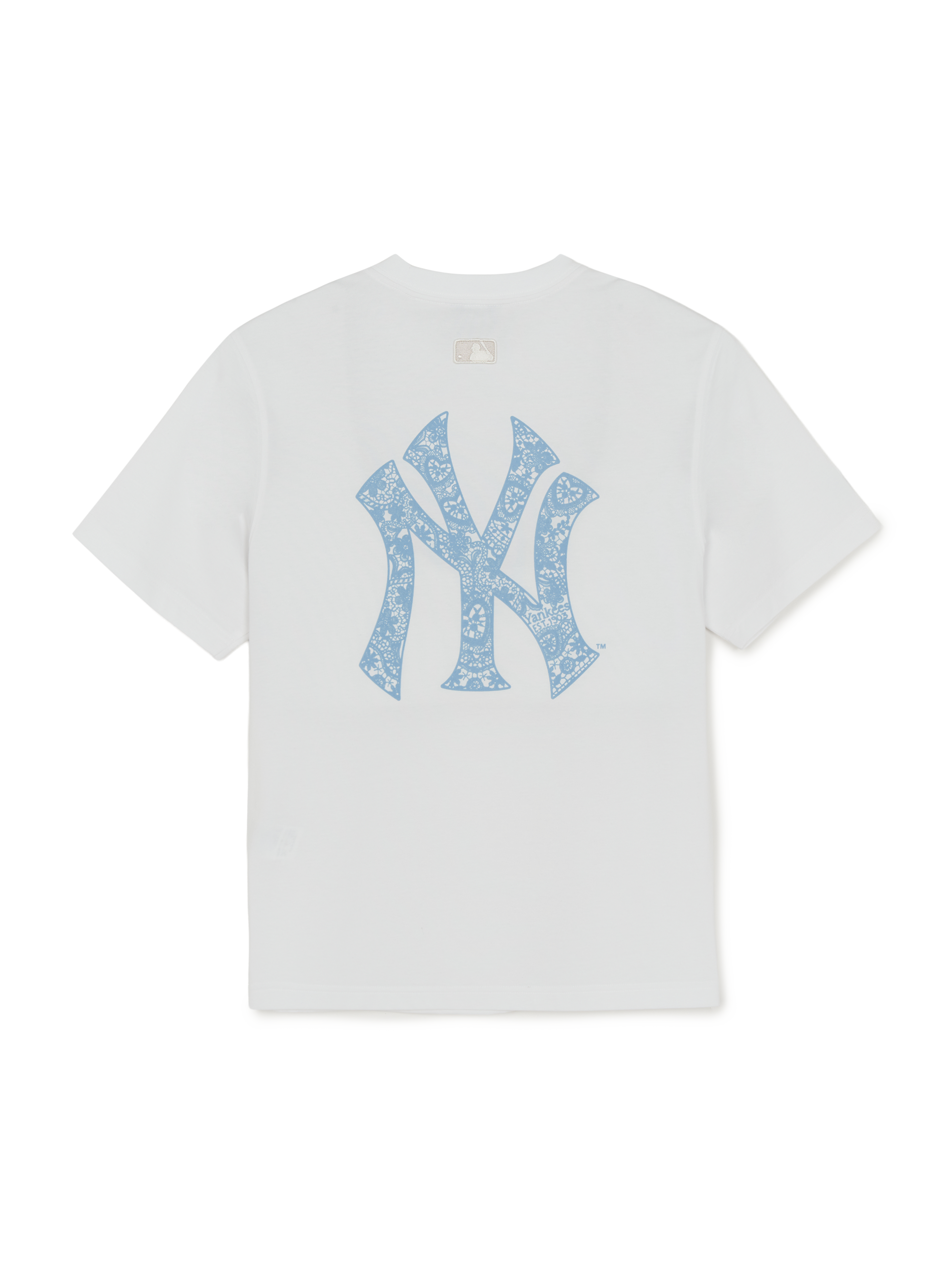 BASIC LACE MEGA LOGO OVER FIT T-shirt