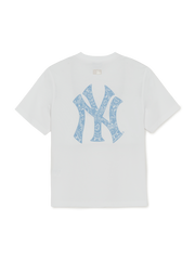BASIC LACE MEGA LOGO OVER FIT T-shirt