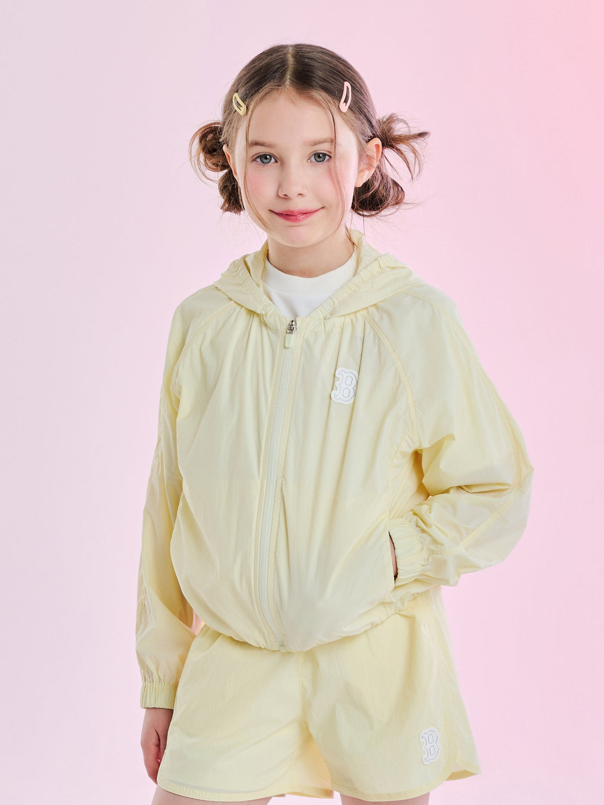 Girl's Sportive Stretch Windbreaker