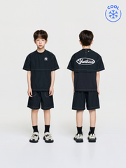 OUTDOOR BASIC WOVEN T-SHIRT SET