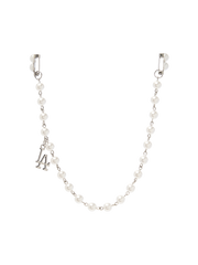 Ball Cap Visor Pearl Chain
