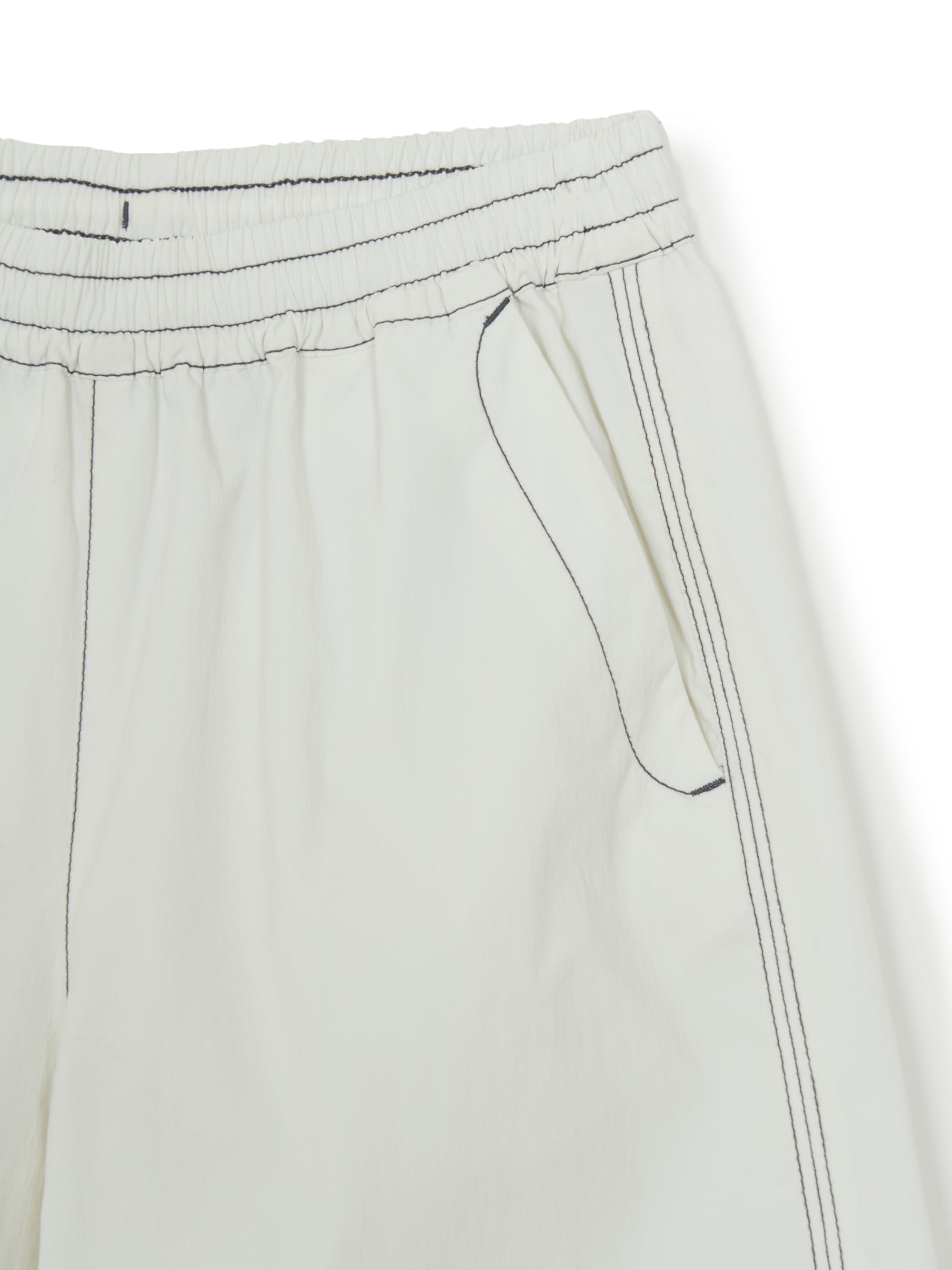 Sportive Small Logo Nylon Shorts