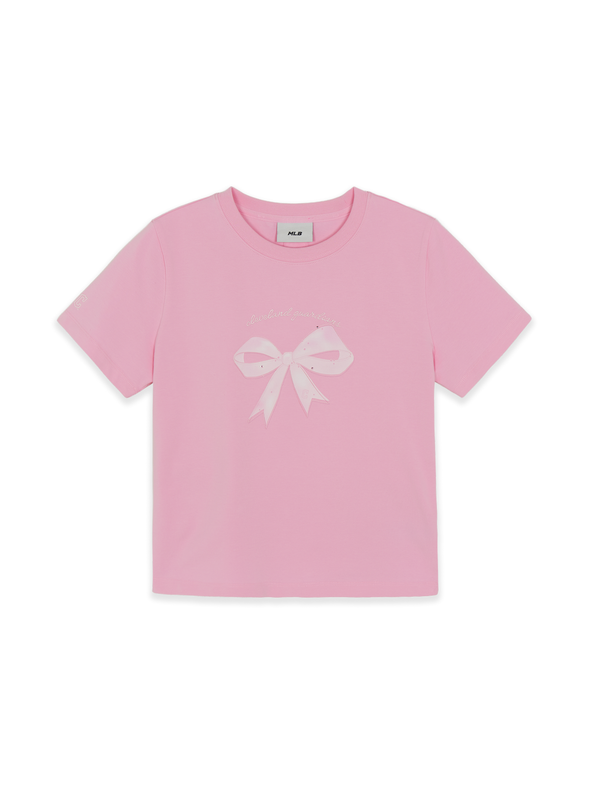 Women's Bow Tie Graphic Slim Semi Crop T-Shirts