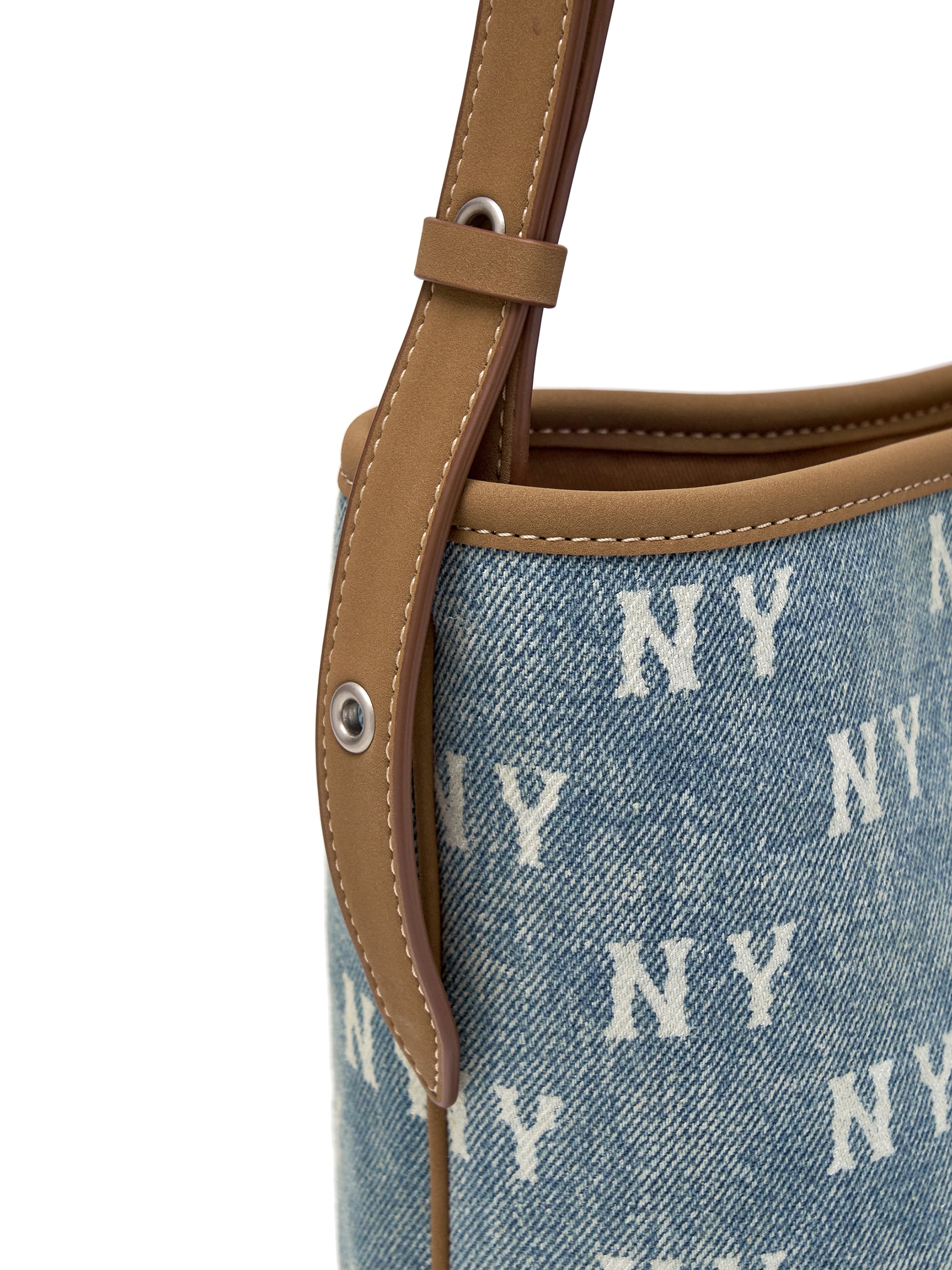 Classic Monogram Vintage Denim Bucket Bag