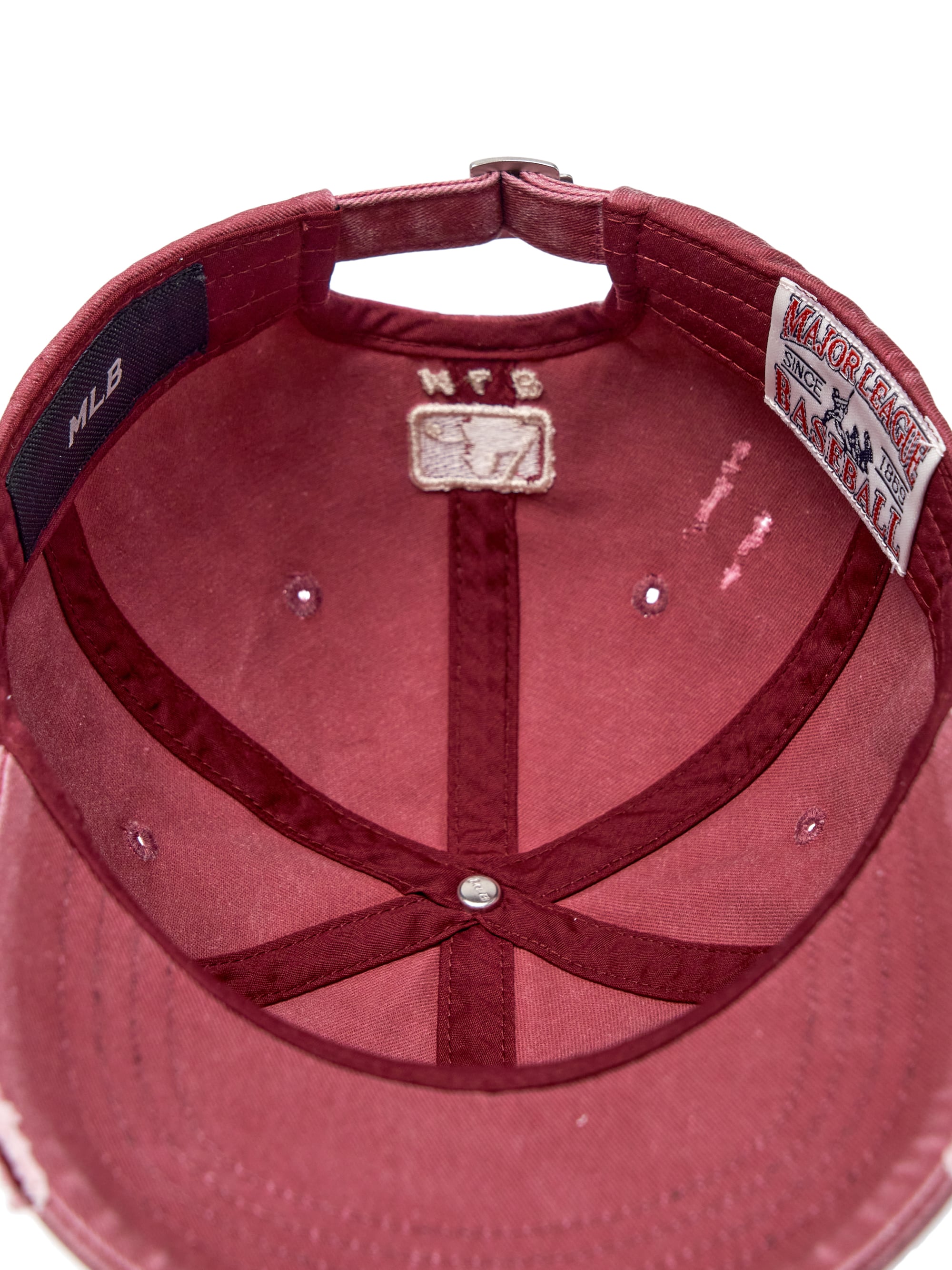 Pigment Damaged Washing Ballcap