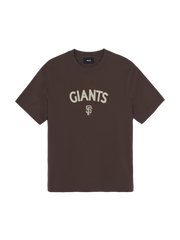 Lettering Logo Point Semi Over-Fit T-shirts