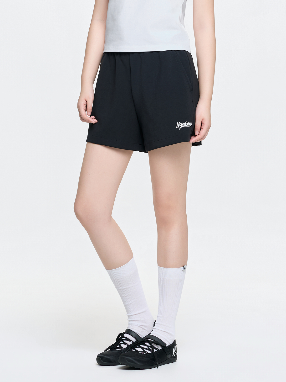 Women's Basic Double Knit 4In Shorts