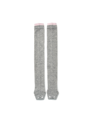 Block Open Toe Knee Socks