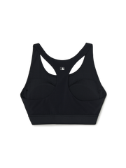 Women's Basic Band Logo Point Crop Top