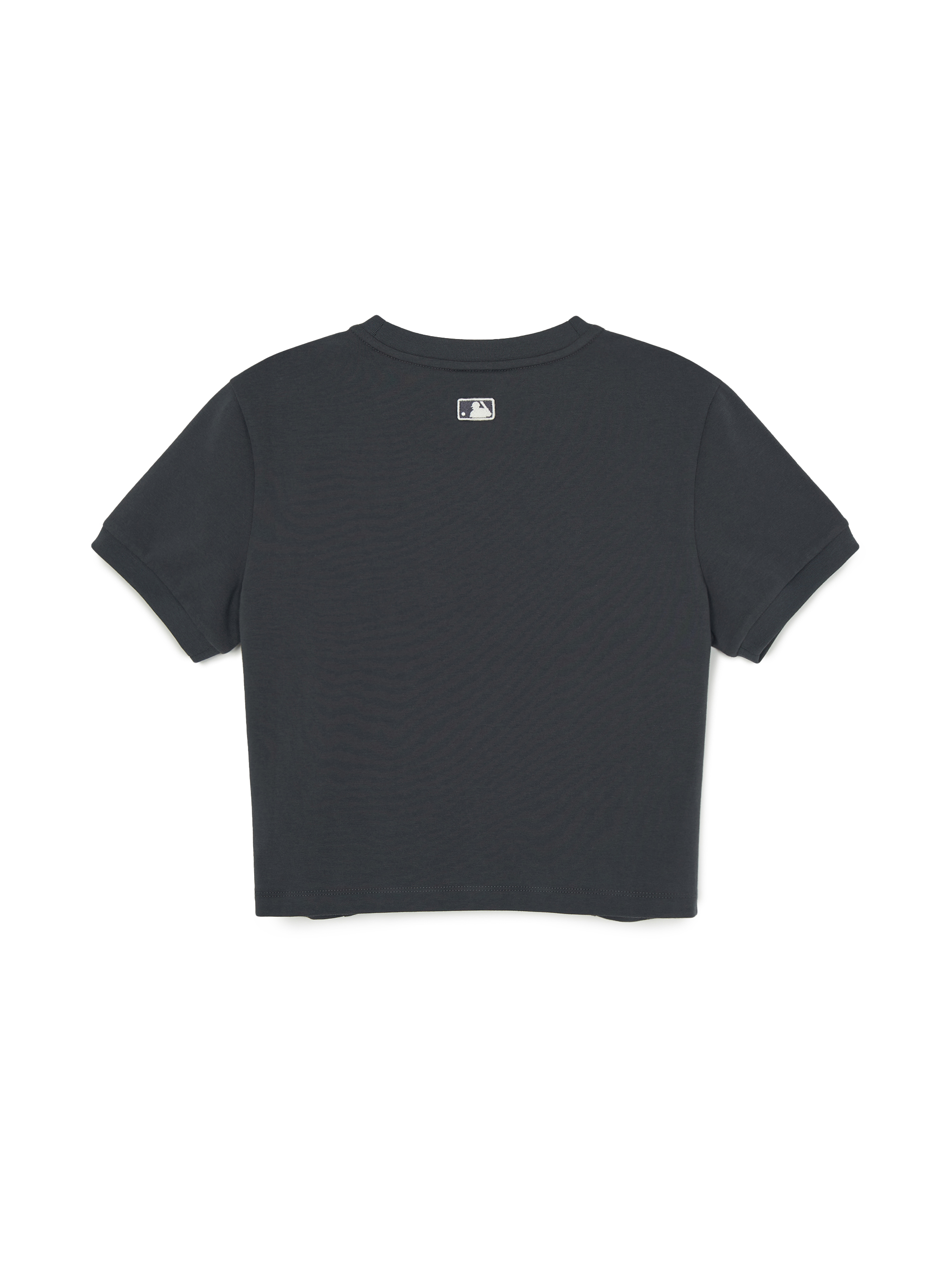 Women's V-neck Letter Crop T-shirts