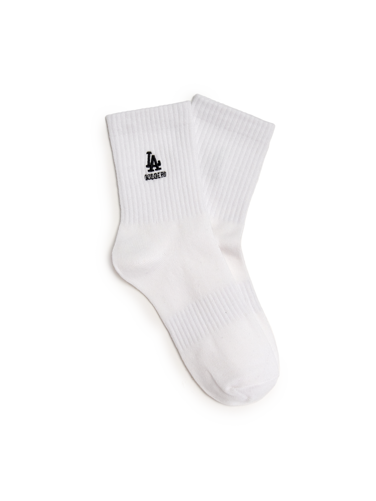 Small Logo Embroidery Socks