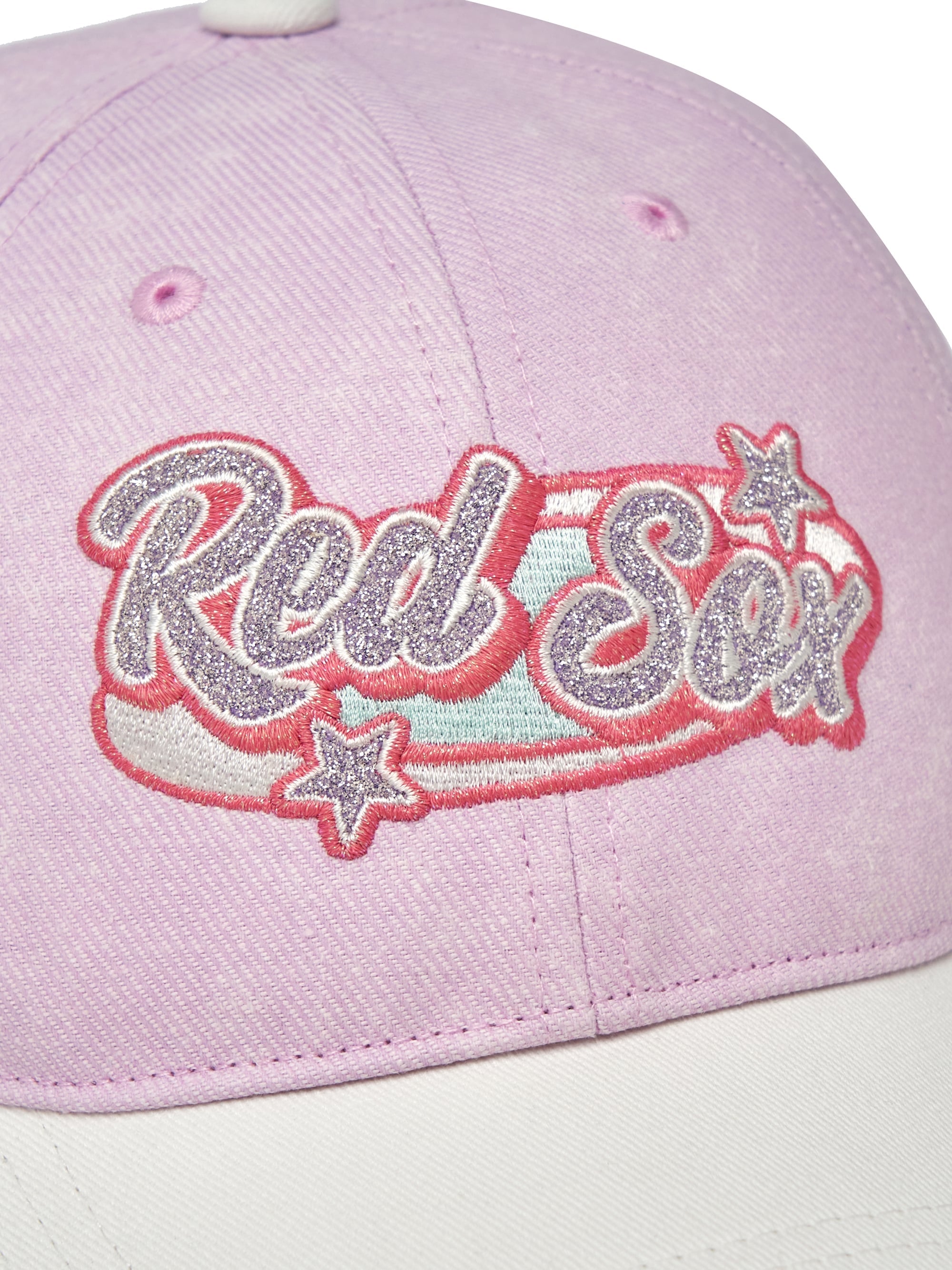 Girl's Pretty Star Contrast Ball Cap