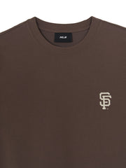 BASIC SMALL LOGO SEMI OVER-FIT T-shirt