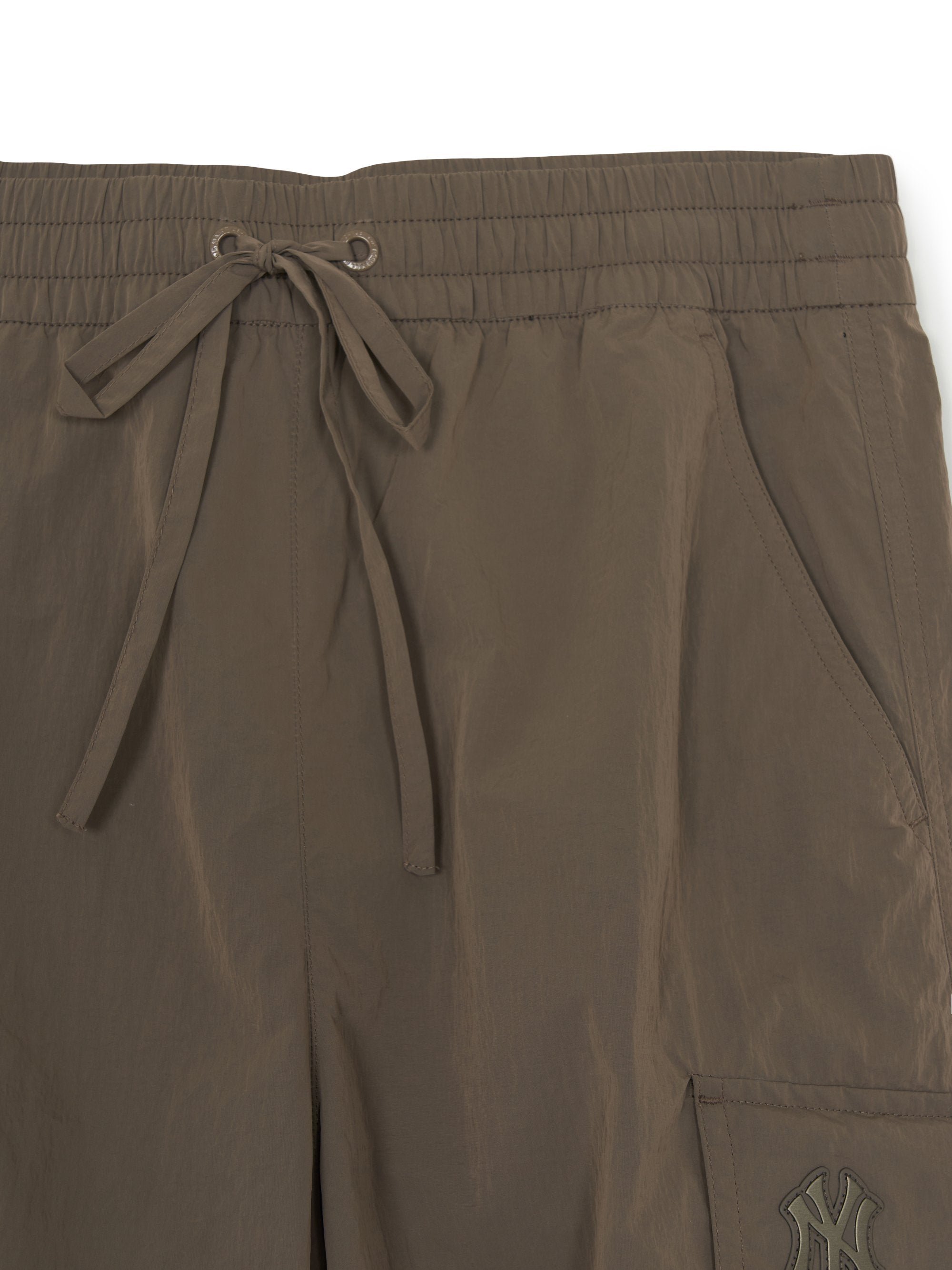 Women's GORPCORE Glossy High Waist Cargo Wide Flare Pants