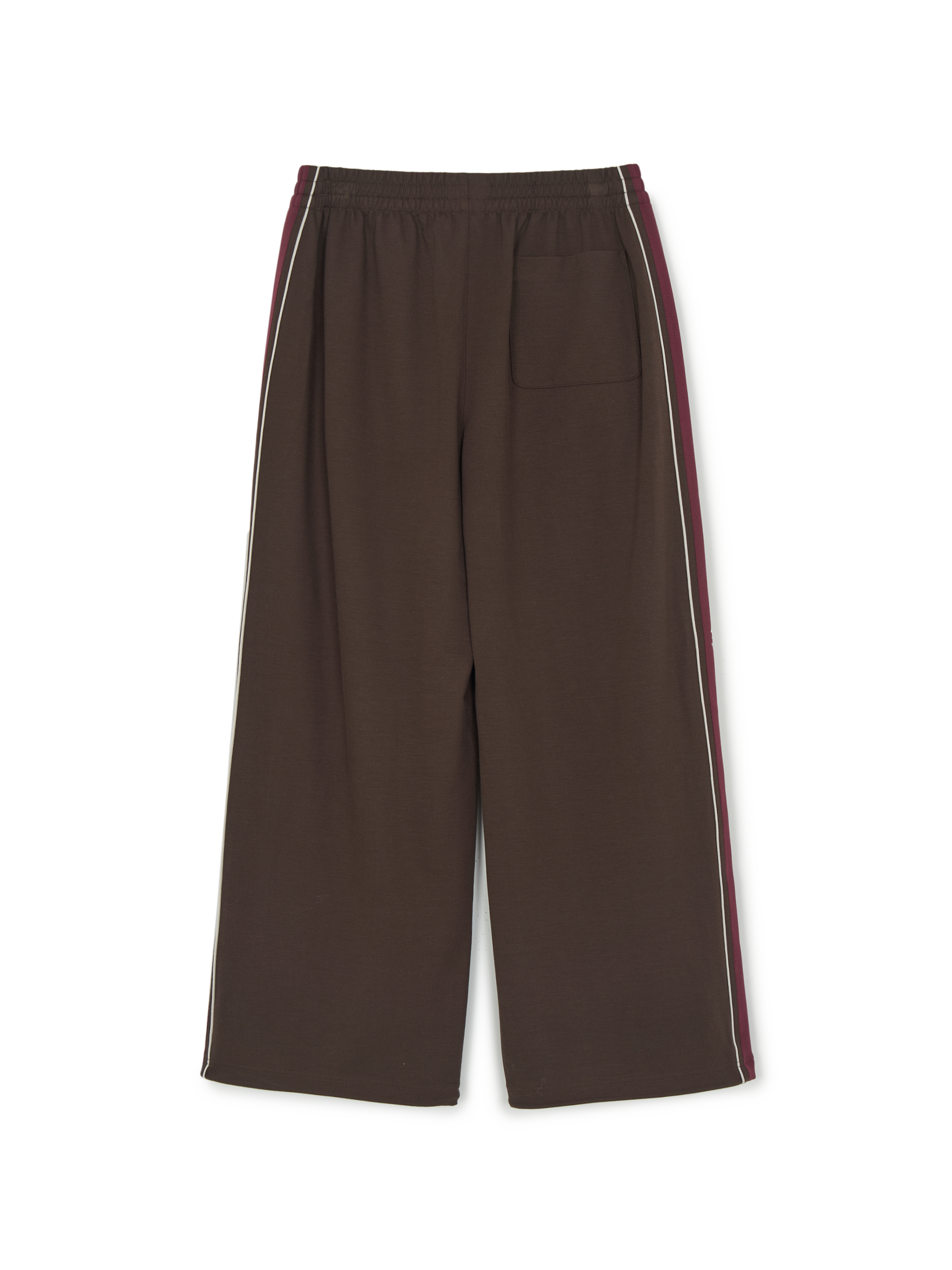 BASIC SMALL LOGO MEGA WIDE TRACK PANTS