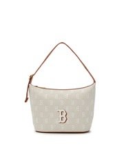 Classic Monogram Jacquard Hobo Bag