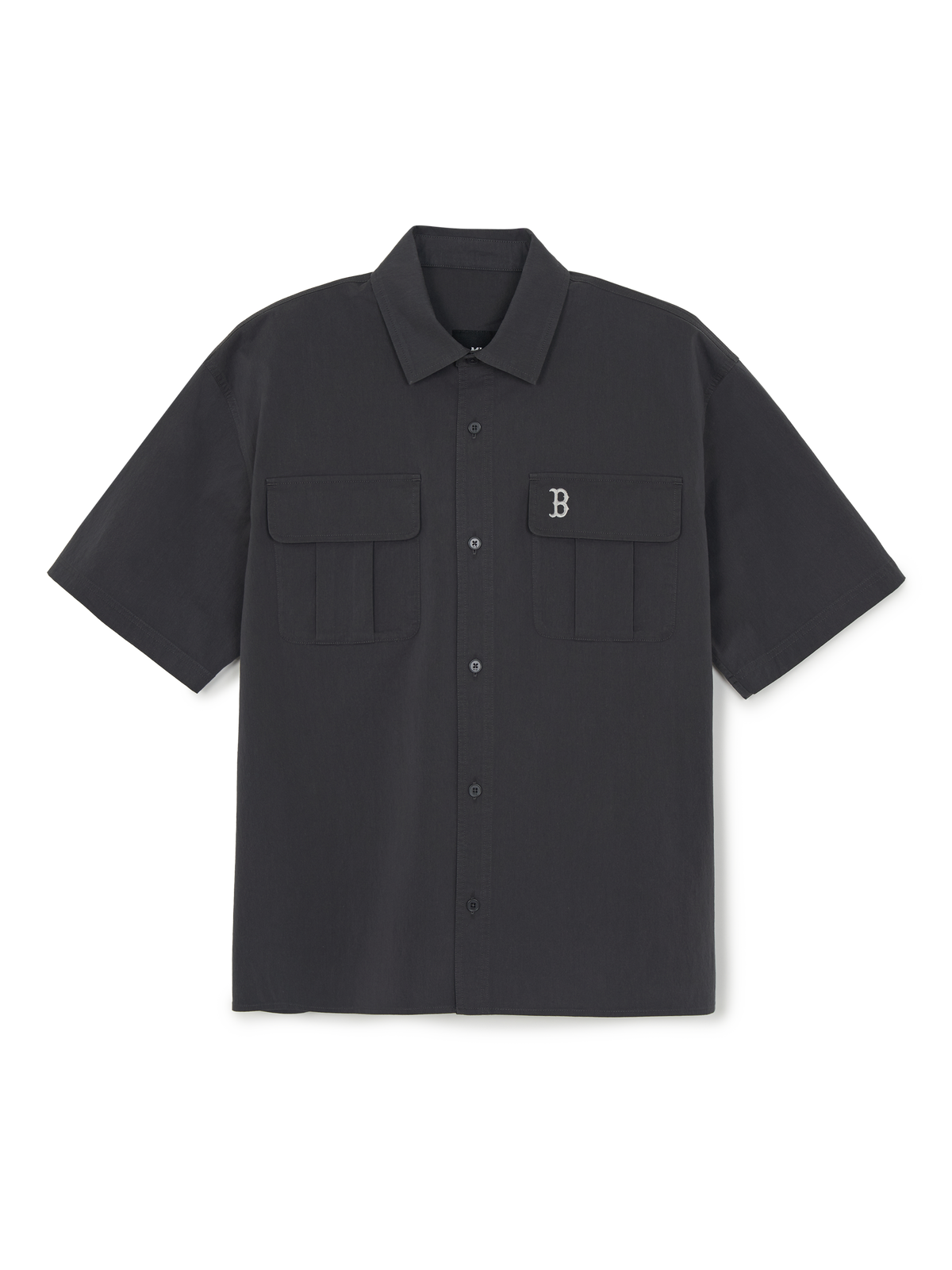 Street Vintage Washing Cotton Blend Short Sleeves Shirts