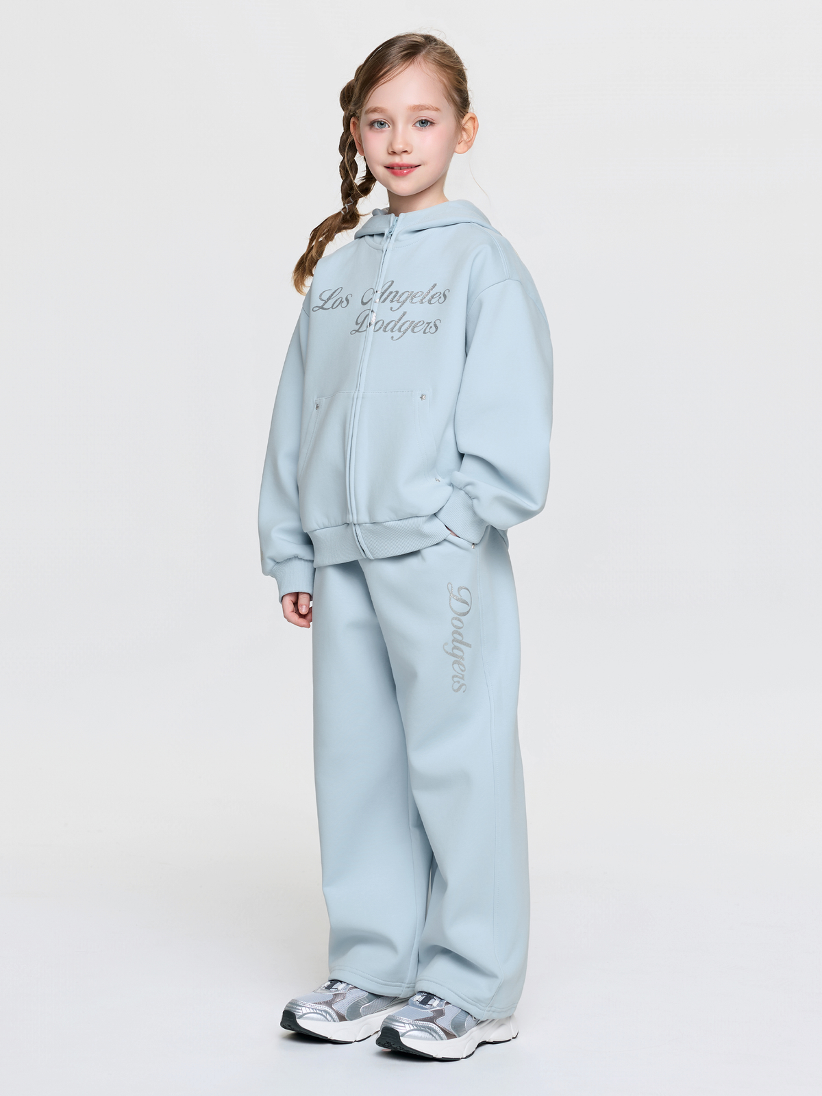 Street Girl's Hoodie Zip-Up Set