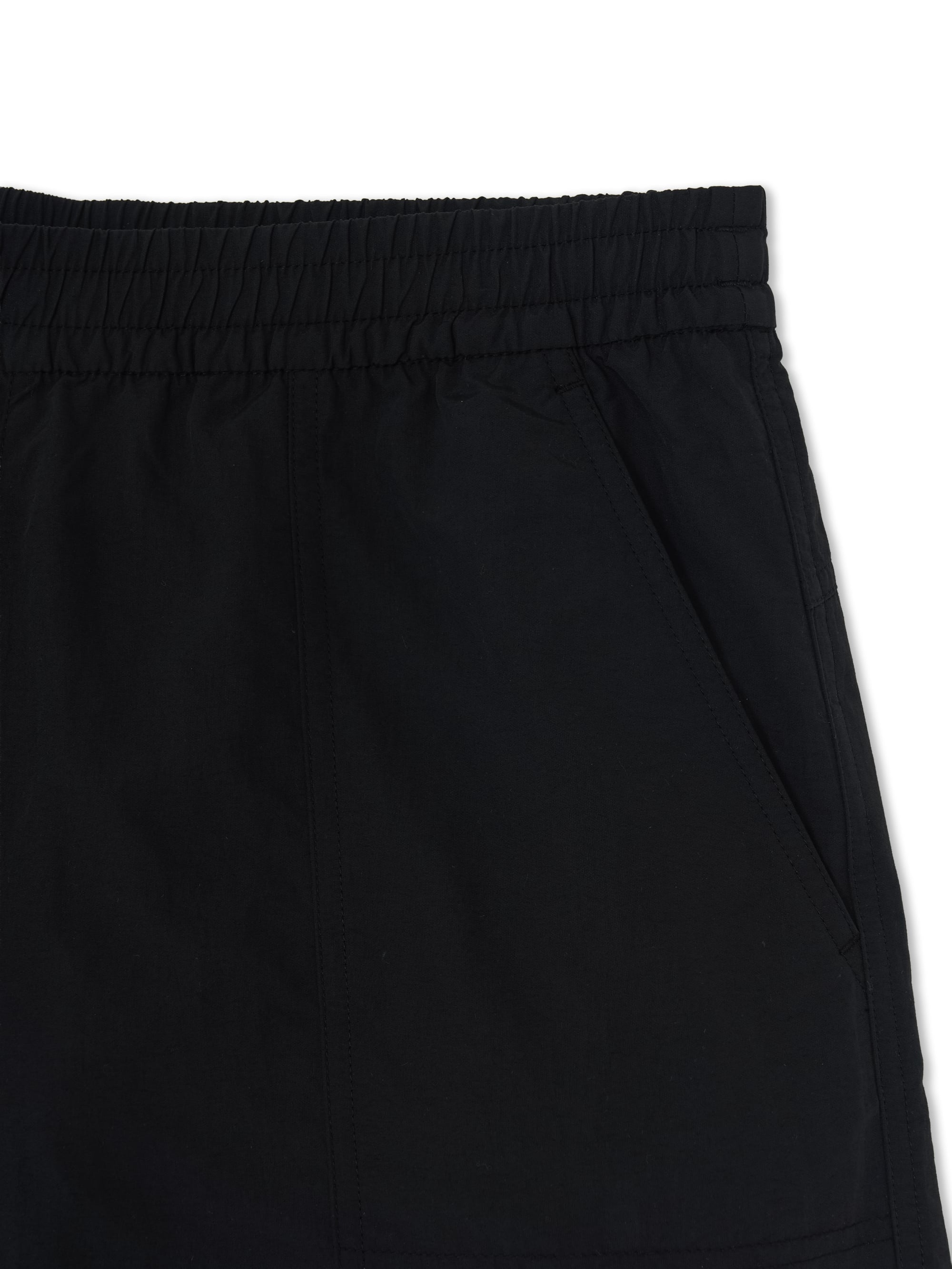 Basic Small Logo Cotton Touch Woven 6in Shorts