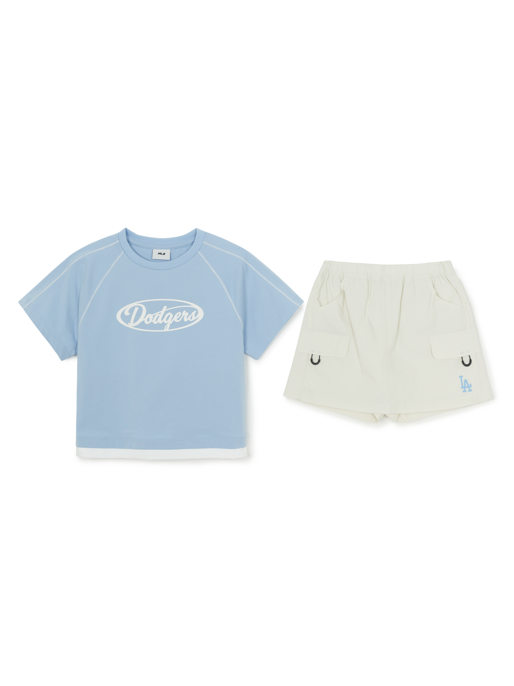 OUTDOOR BASIC SKORT T-SHIRT SET(Girl's)