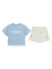 OUTDOOR BASIC SKORT T-SHIRT SET(Girl's)