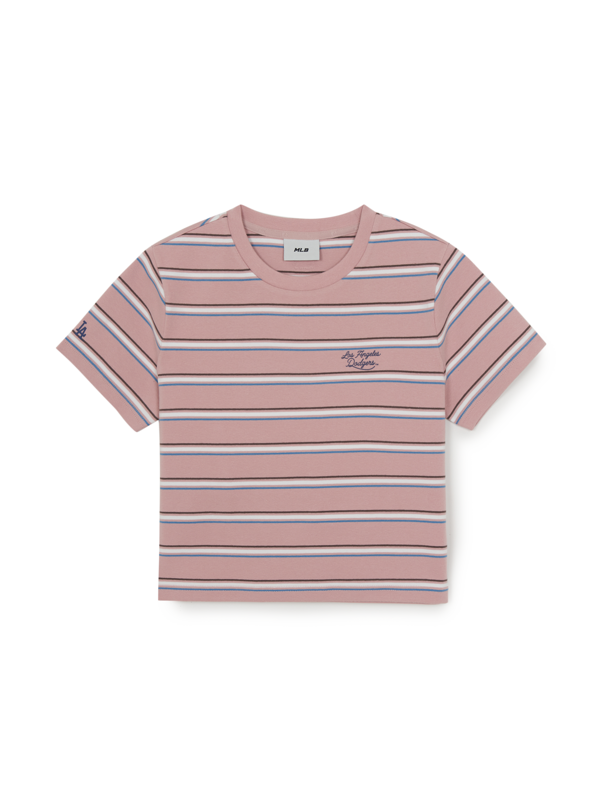 Women's Sportive Stripe Crop T-Shirts