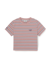 Women's Sportive Stripe Crop T-Shirts