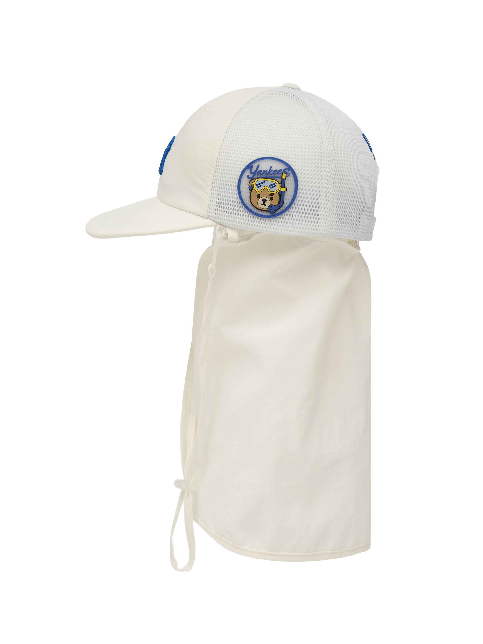 Mega Bear Friends Neck Flap Mesh Cap