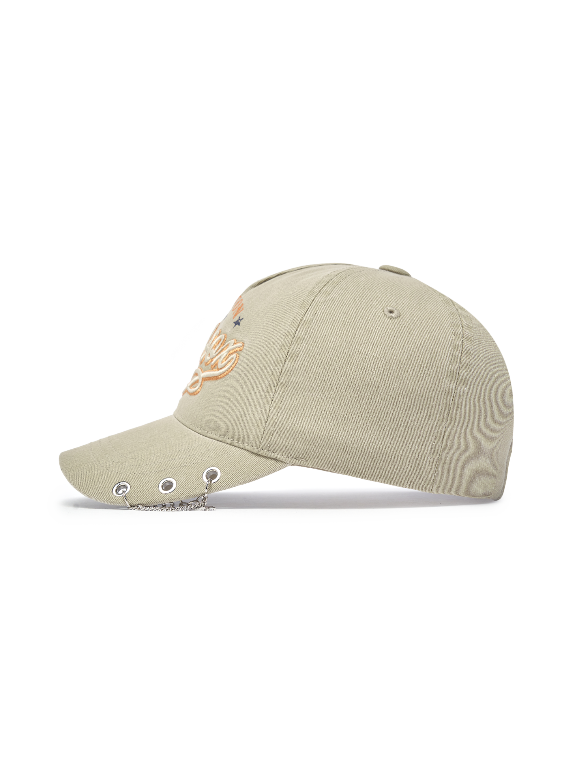 Vintage Cursive Jewelry Unstructured Ballcap